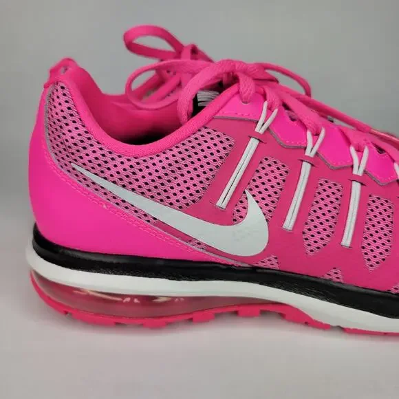 SOLD / NEW Nike Air Max Dynasty Running Shoes Pink Blast White Black Size 9 - Picture 4 of 11